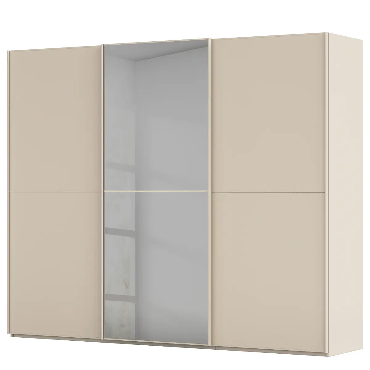 rauch Orange Schwebetürenschrank Lagaro 301cm Beige/Champagner | Beige