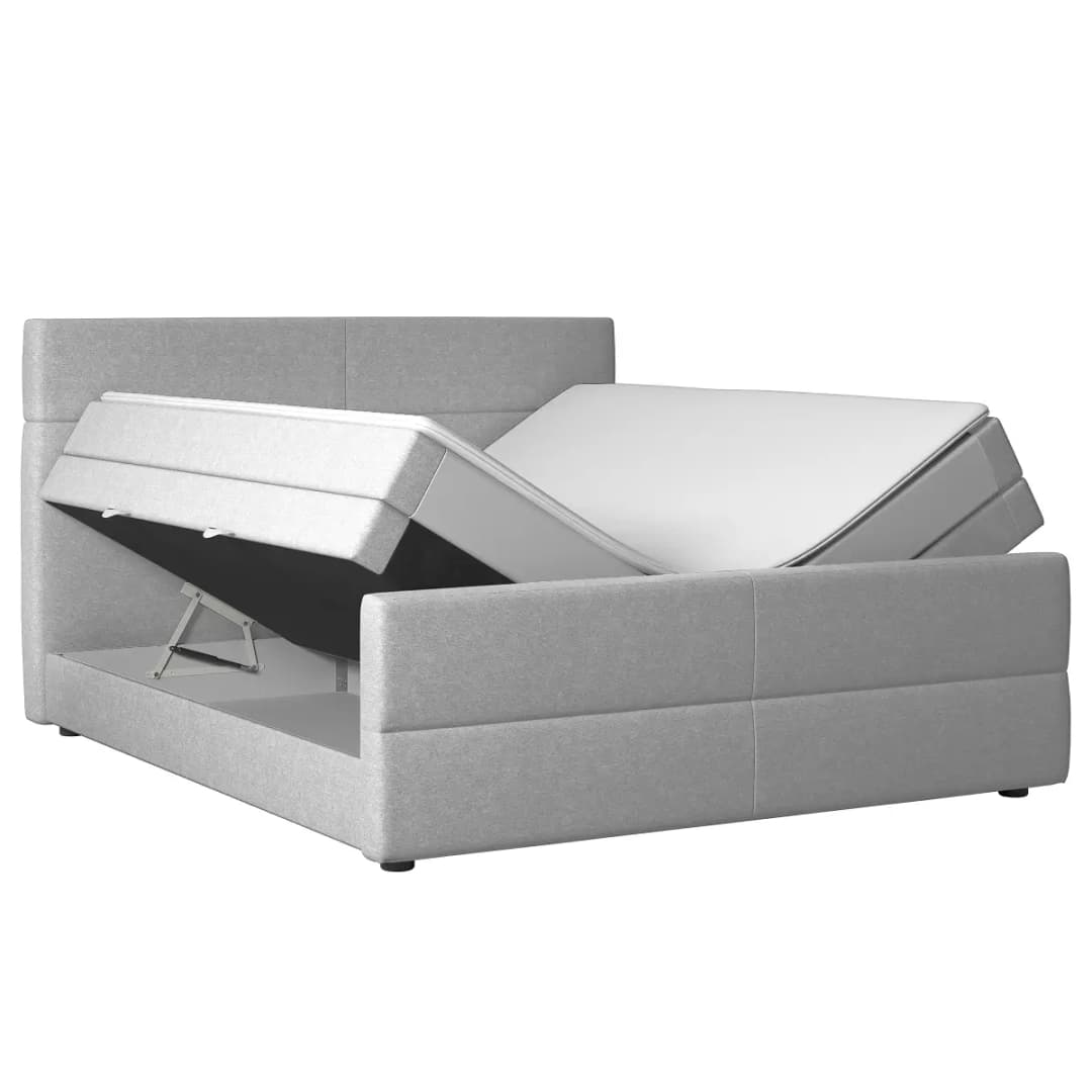 loftscape Boxspringbett Pria | Grau