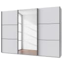 Schwebetürenschrank Indiana | Weiß