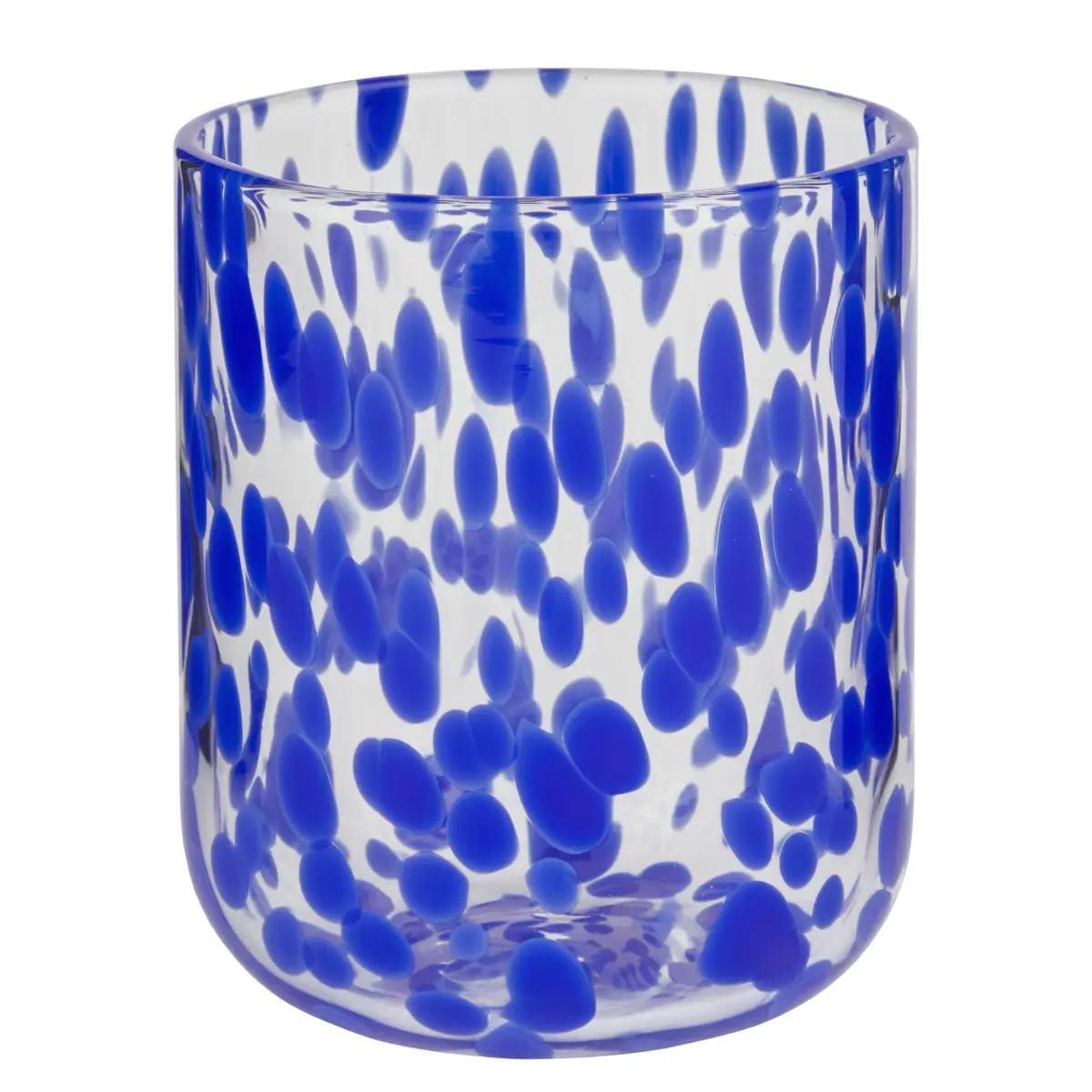 Trinkglas CONFETTI | Blau