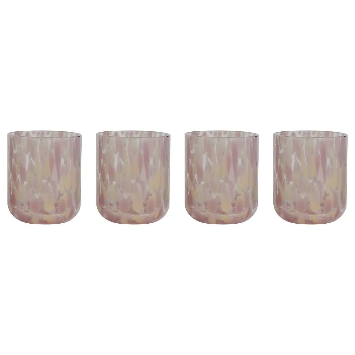 Trinkglas CONFETTI | Rosa