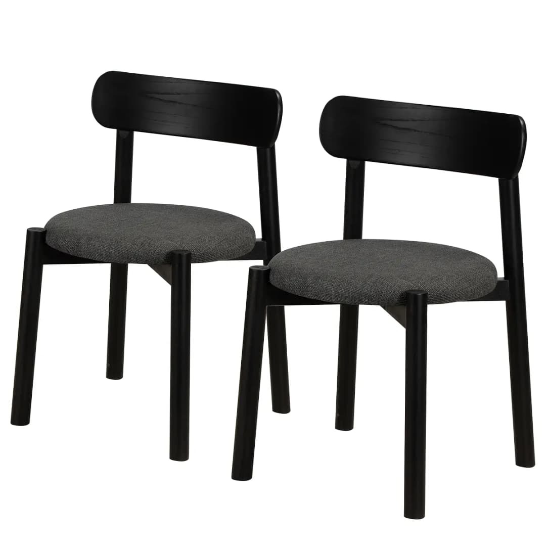 Esszimmerstuhl TARO 2er-Set | Grau