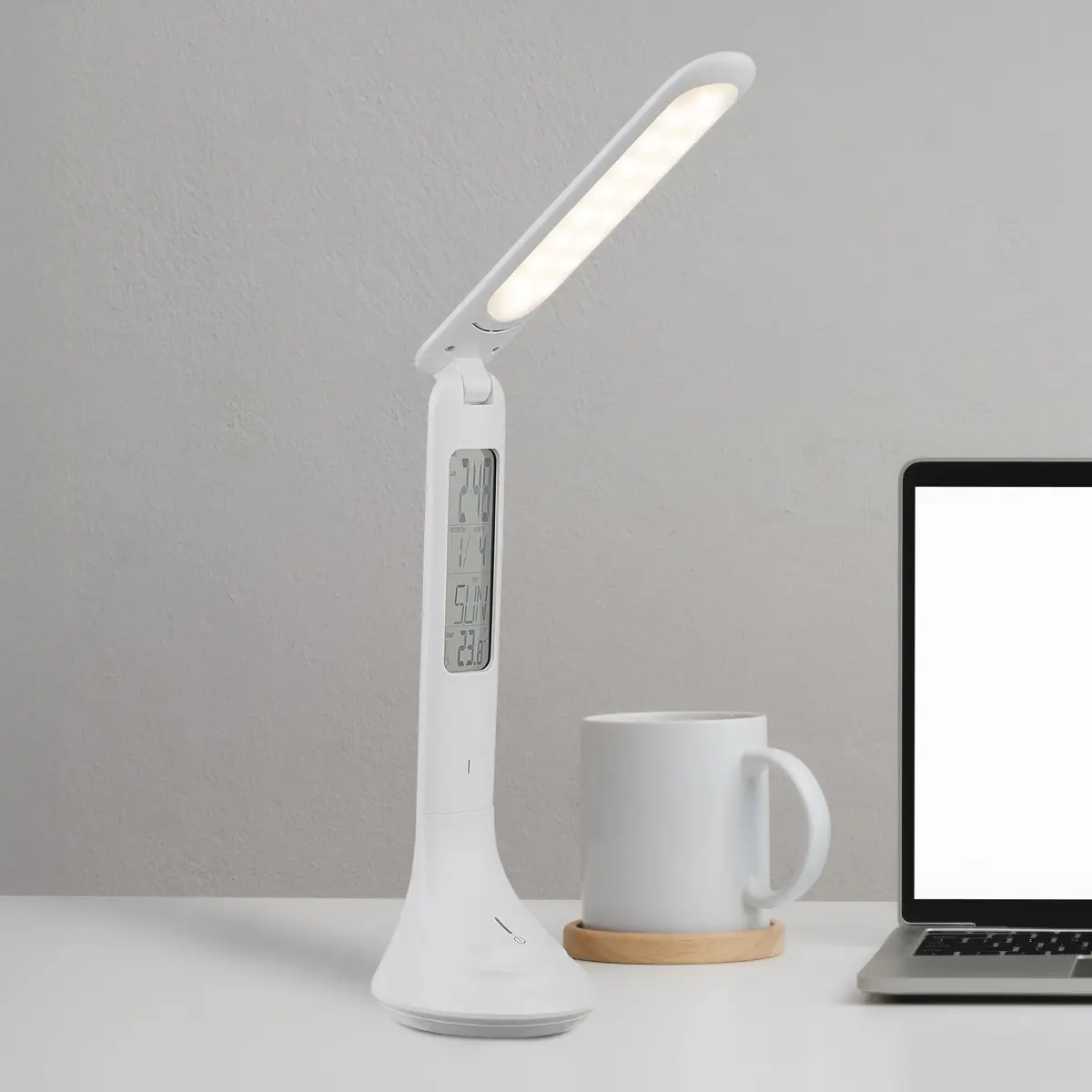 Globo Lighting LED-Tischleuchte Tyrell | Weiß