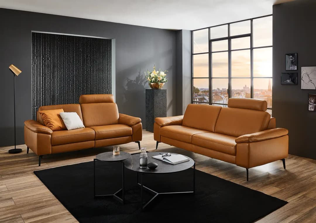 3-Sitzer Sofa SC Pure | Braun