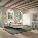 Jugendzimmer 4-tlg Schreibtisch 146cm Weiß/Weiß | Weiß