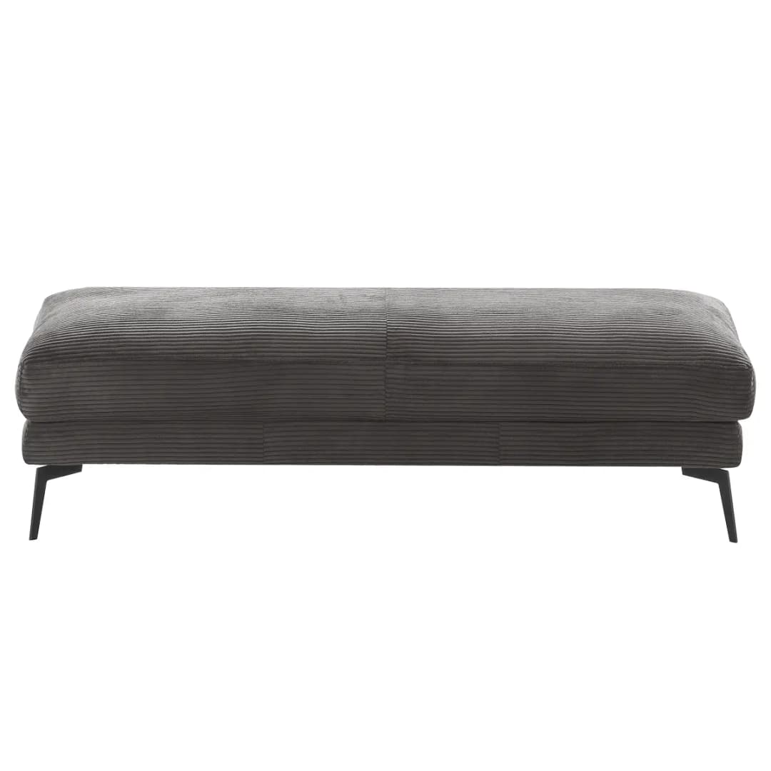 Polsterhocker Lola | Grau