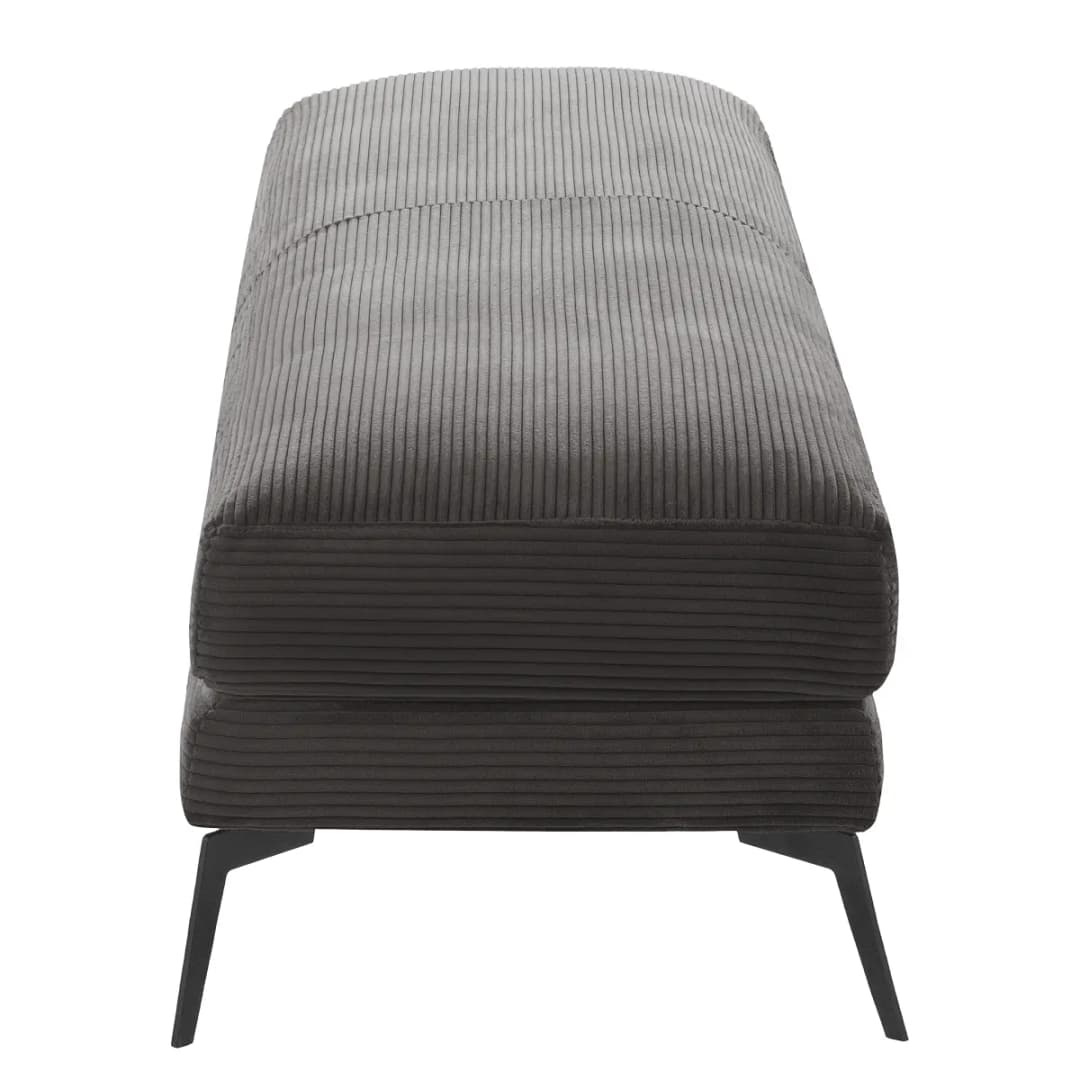 Polsterhocker Lola | Grau