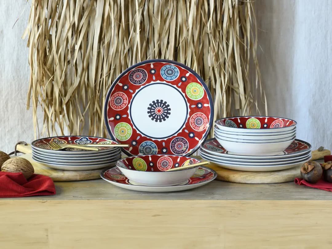 Creatable Tafelservice Sumaya | Mehrfarbig