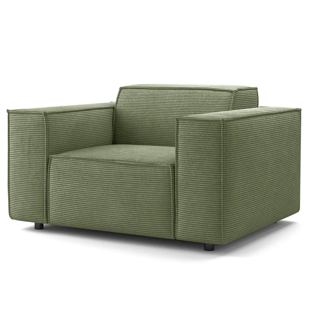 Sessel Grün Cordstoff Scilla | Grün
