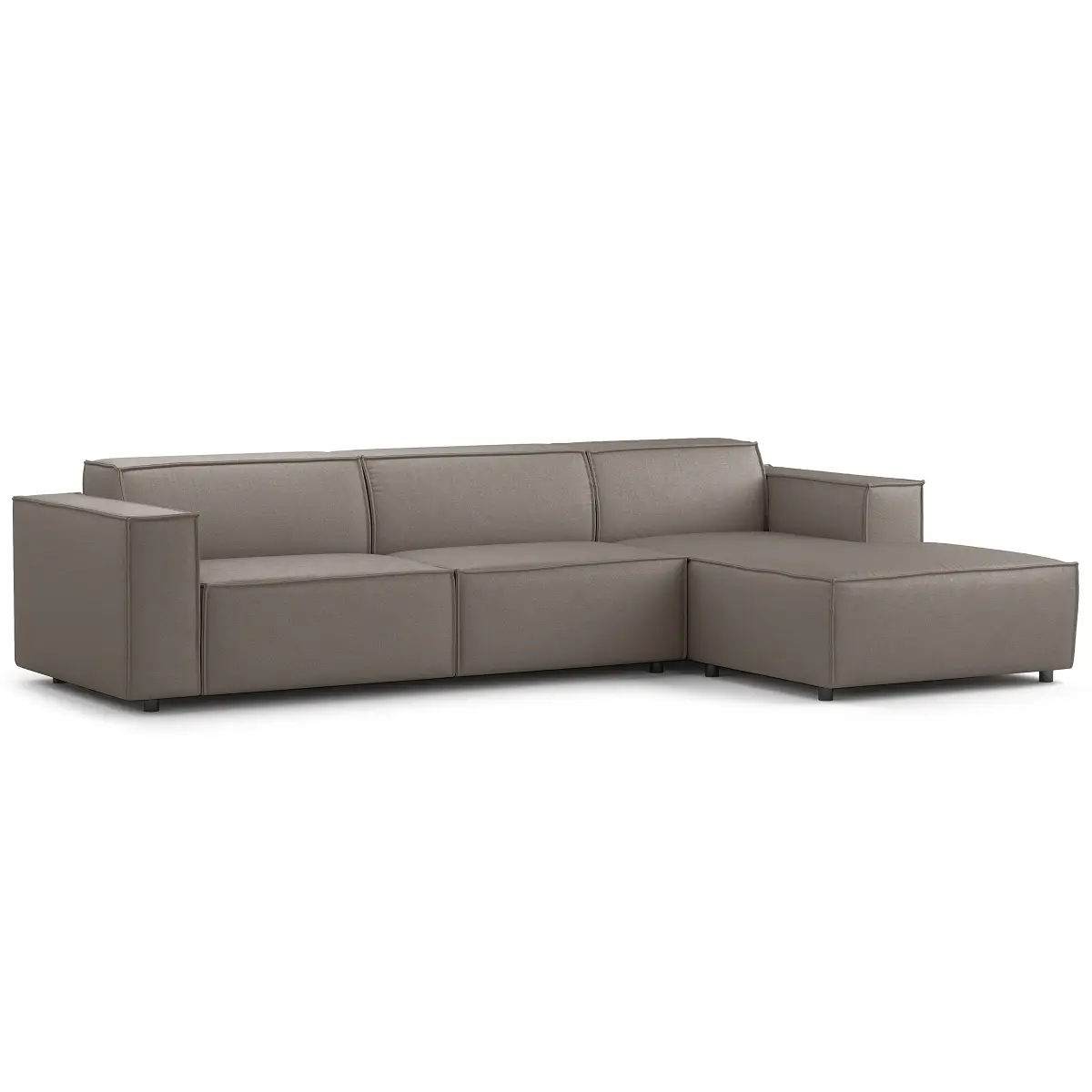 Ecksofa Liane | Braun