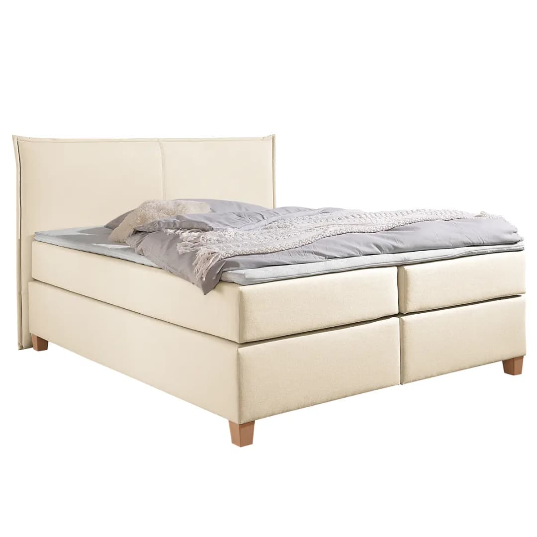 Boxspringbett Flyndra | Beige