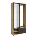 Kompaktgarderobe Tortal | Holztöne