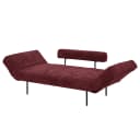 Schlafsofa Rot Chenille Francie | Rot