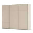 Schwebetürenschrank Covalo 271cm Beige/Champagner Beige ohne