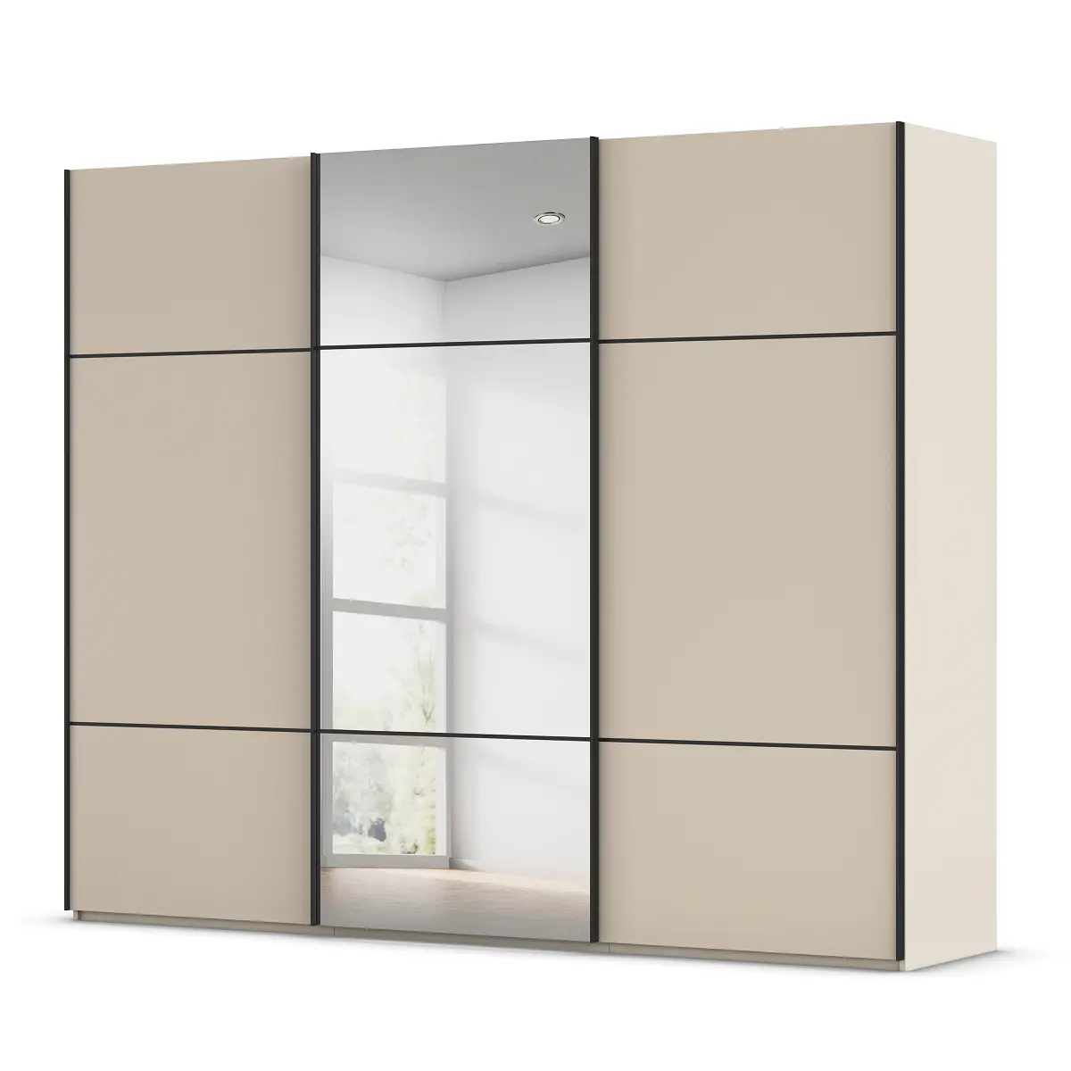 rauch Orange Schwebetürenschrank Covalo | Beige