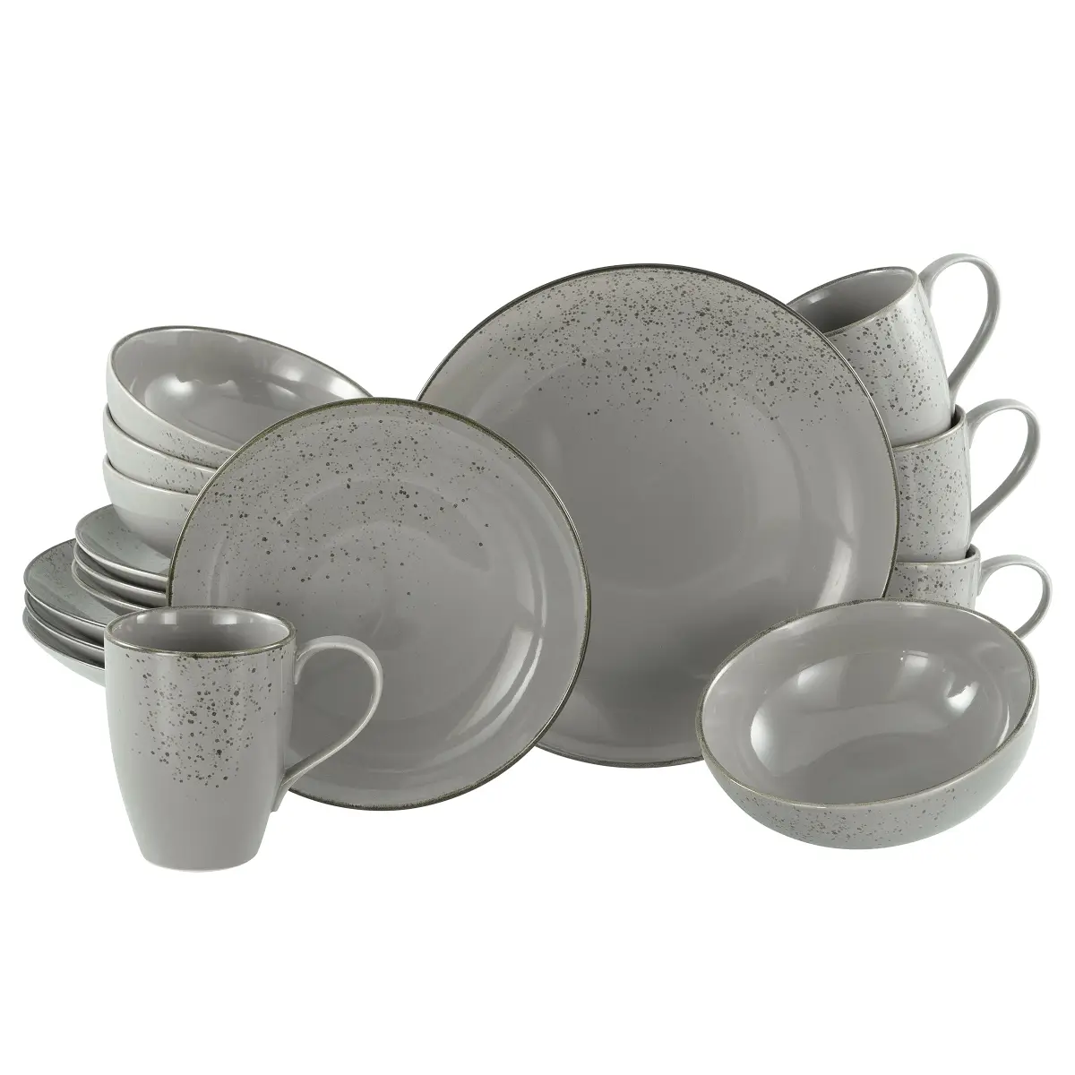 Creatable Nature Collection Kombiservice | Grau