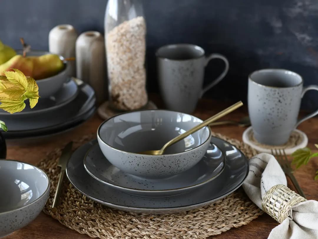 Creatable Nature Collection Kombiservice | Grau