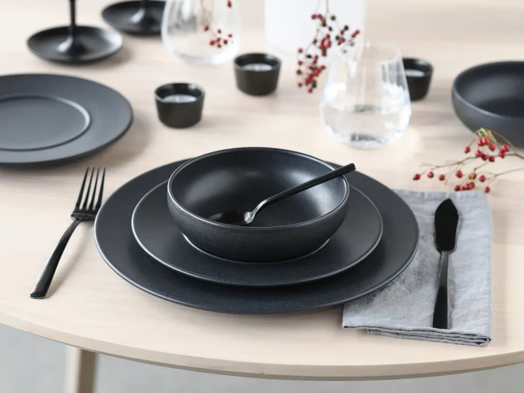 Creatable Unico Tafelservice | Schwarz