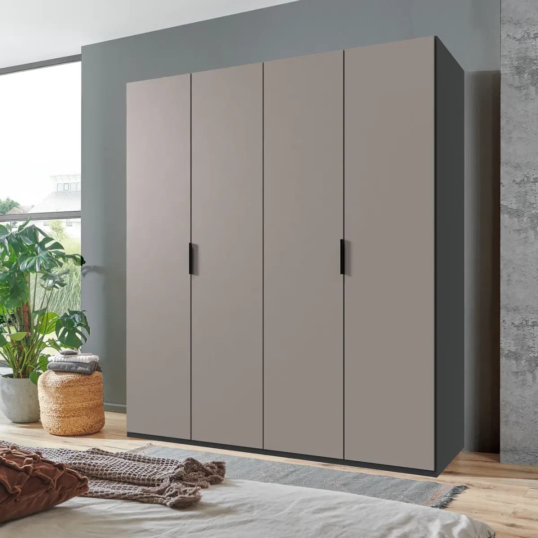 Falttürenschrank Oxford | Mehrfarbig
