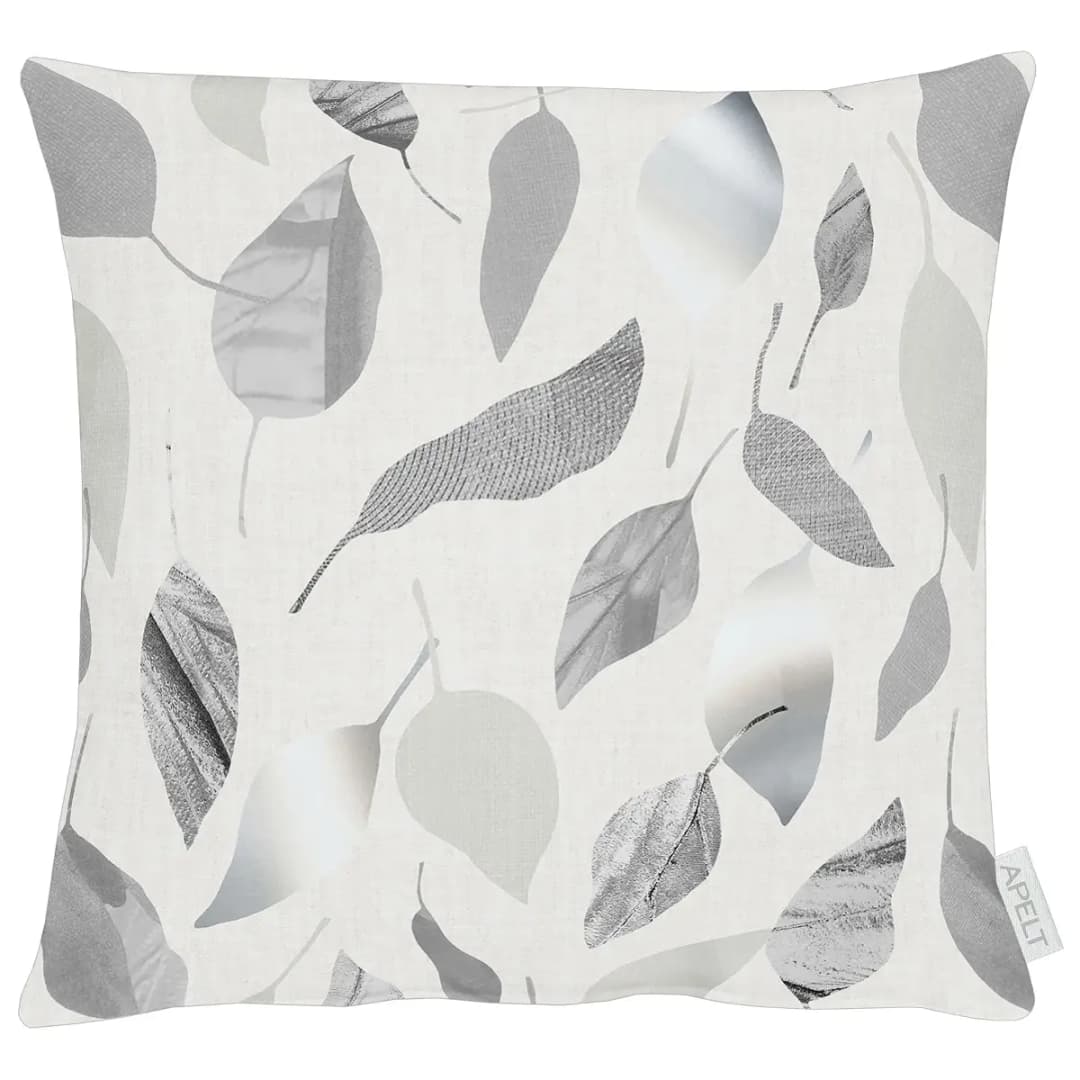 Dekokissenbezug 3406 Grau/Grau 40 x 40cm Mischgewebe | Grau