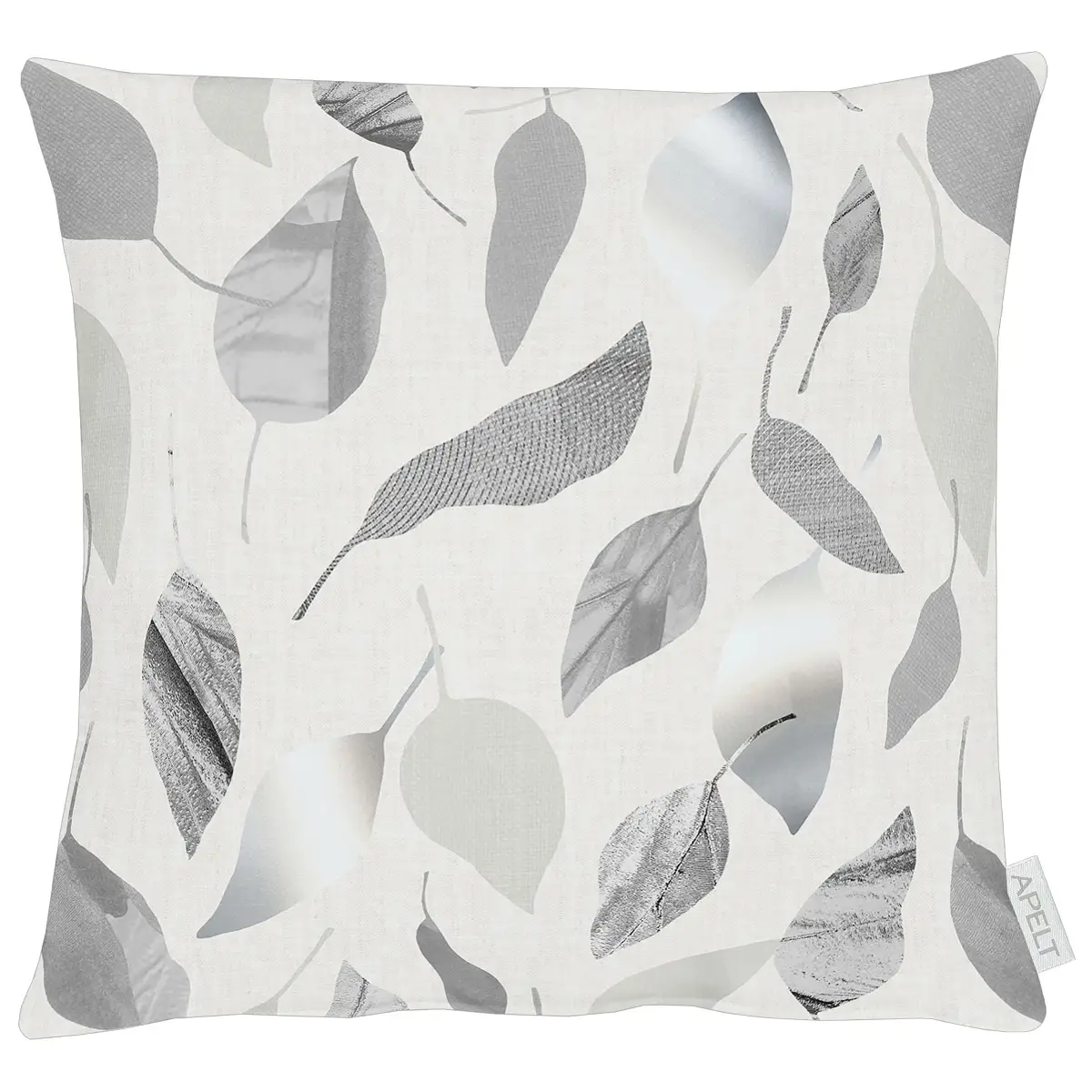 Dekokissenbezug 3406 Grau/Grau 40 x 40cm Mischgewebe | Grau