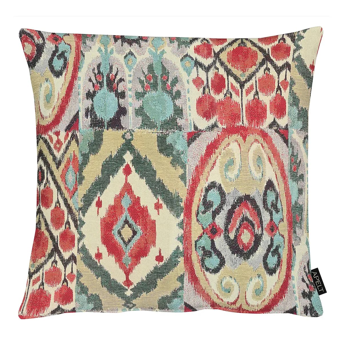Dekokissenbezug 3408 Rot/Multicolor 49 x 49cm Mischgewebe