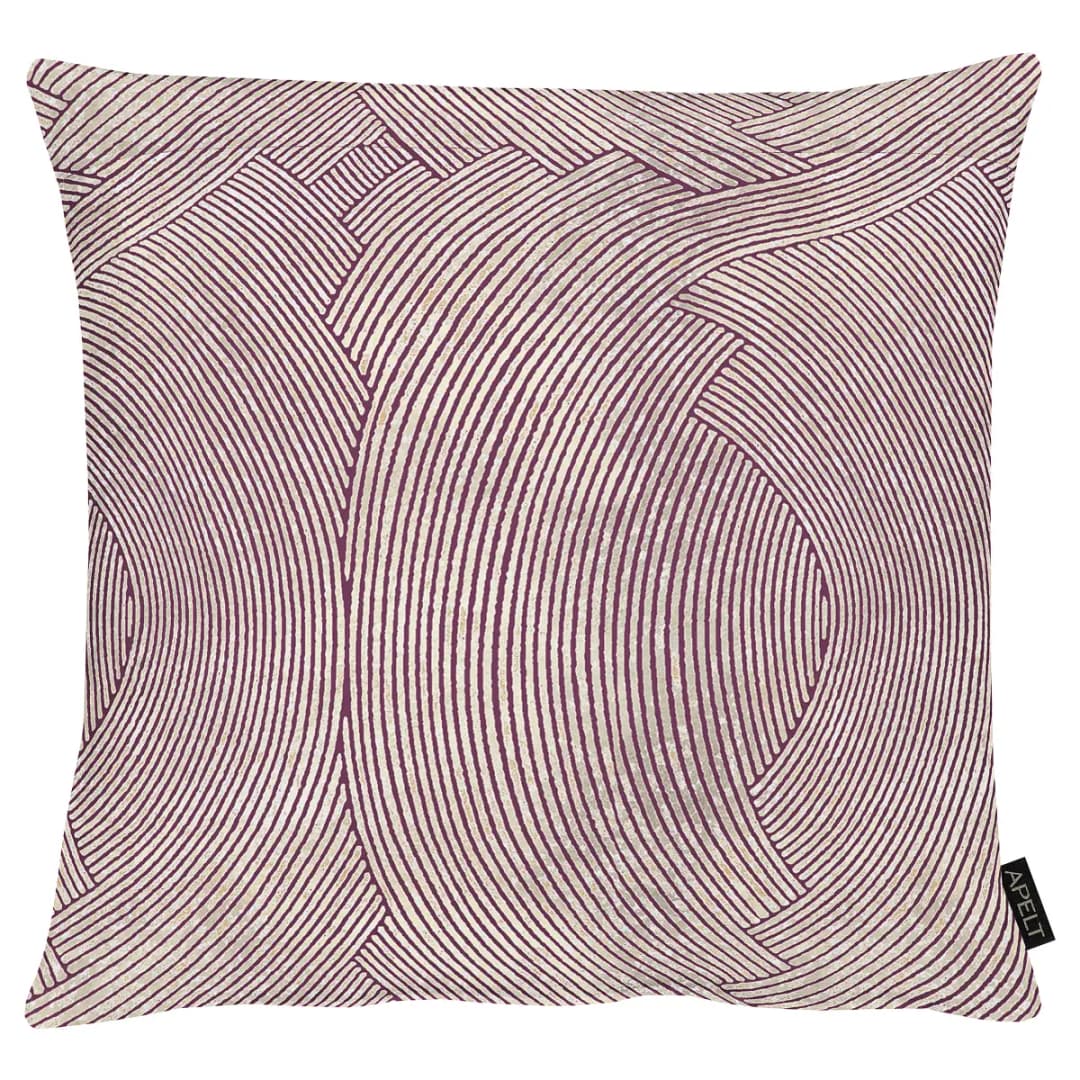 Kissenbezug Loft Style Violett/Mauve 49 x 49cm Mischgewebe