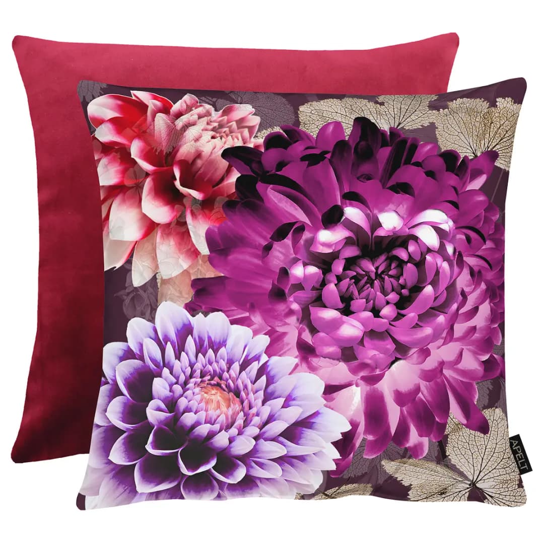 Dekokissenbezug Dahlia | Mehrfarbig