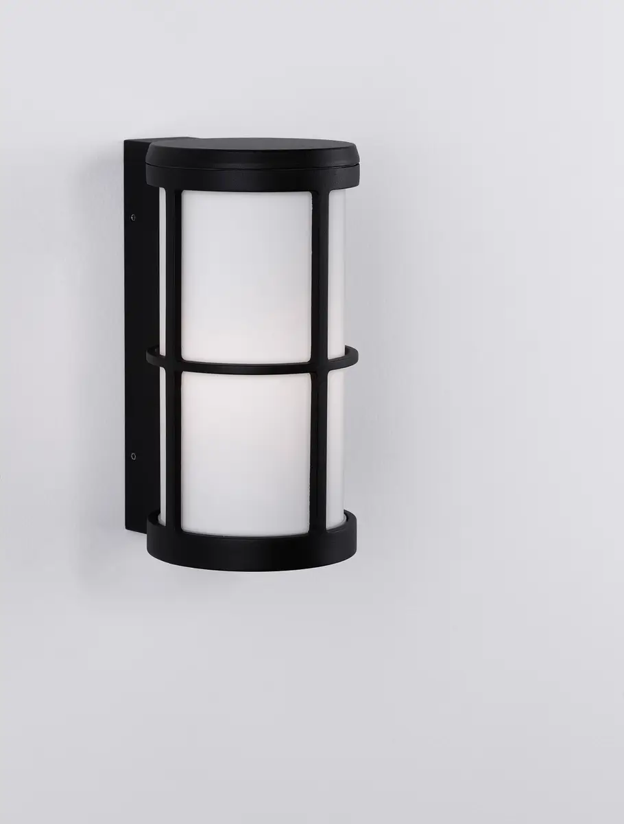 Nova Luce Stone Außenwandleuchte | Schwarz