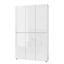 Schuhschrank 120cm Weiß | Weiß
