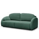 Schlafsofa mit Bettkasten Loira | Grün
