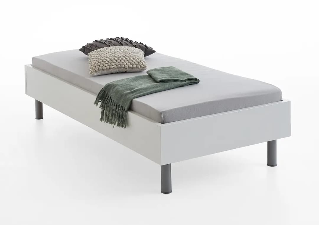 Futonbett Easy | Weiß