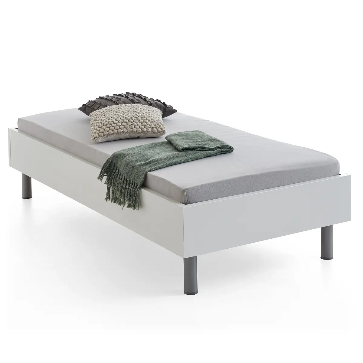 Futonbett Easy | Weiß