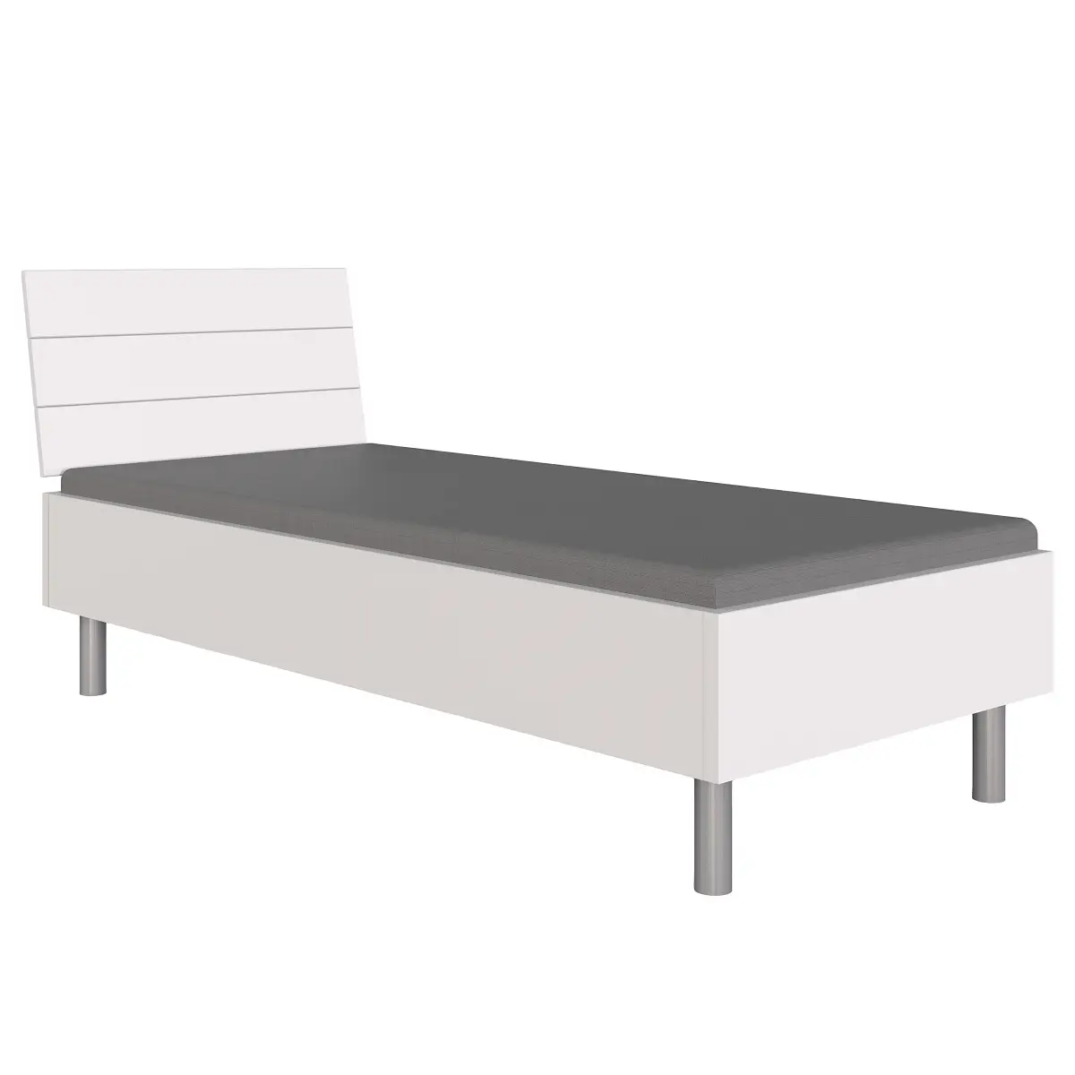 Futonbett Easy | Weiß