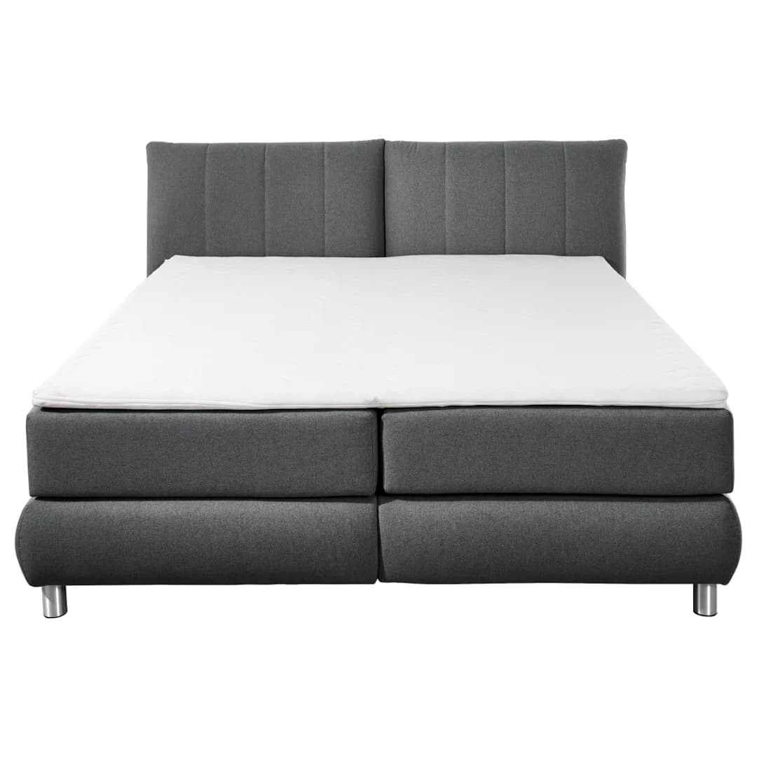 Boxspringbett Kostandi | Grau