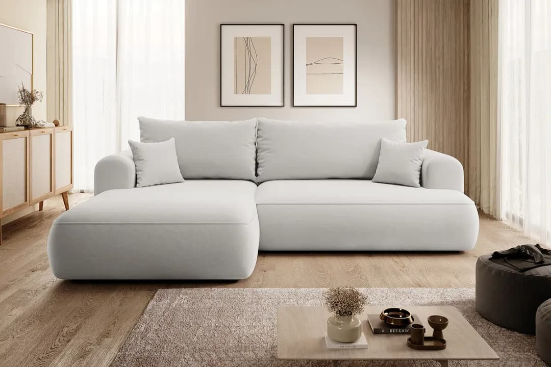 Selsey Cassie Ecksofa mit Schlaffunktion | Beige