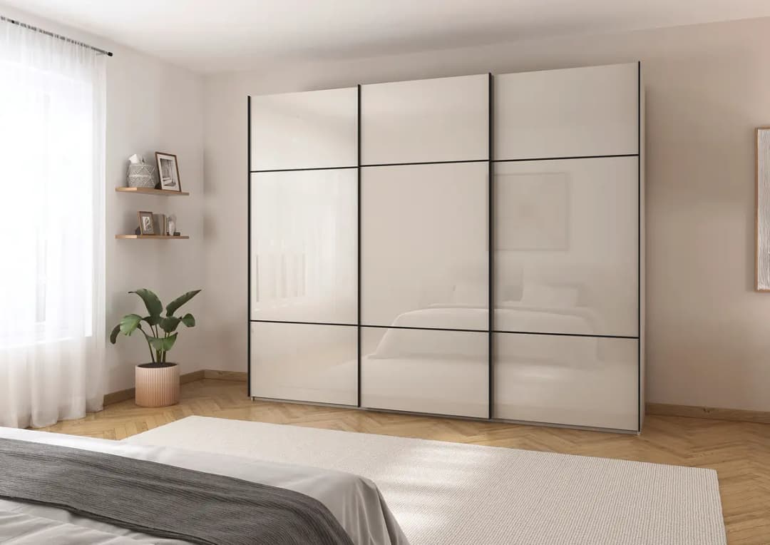 rauch Orange Schwebetürenschrank Covalo | Mehrfarbig