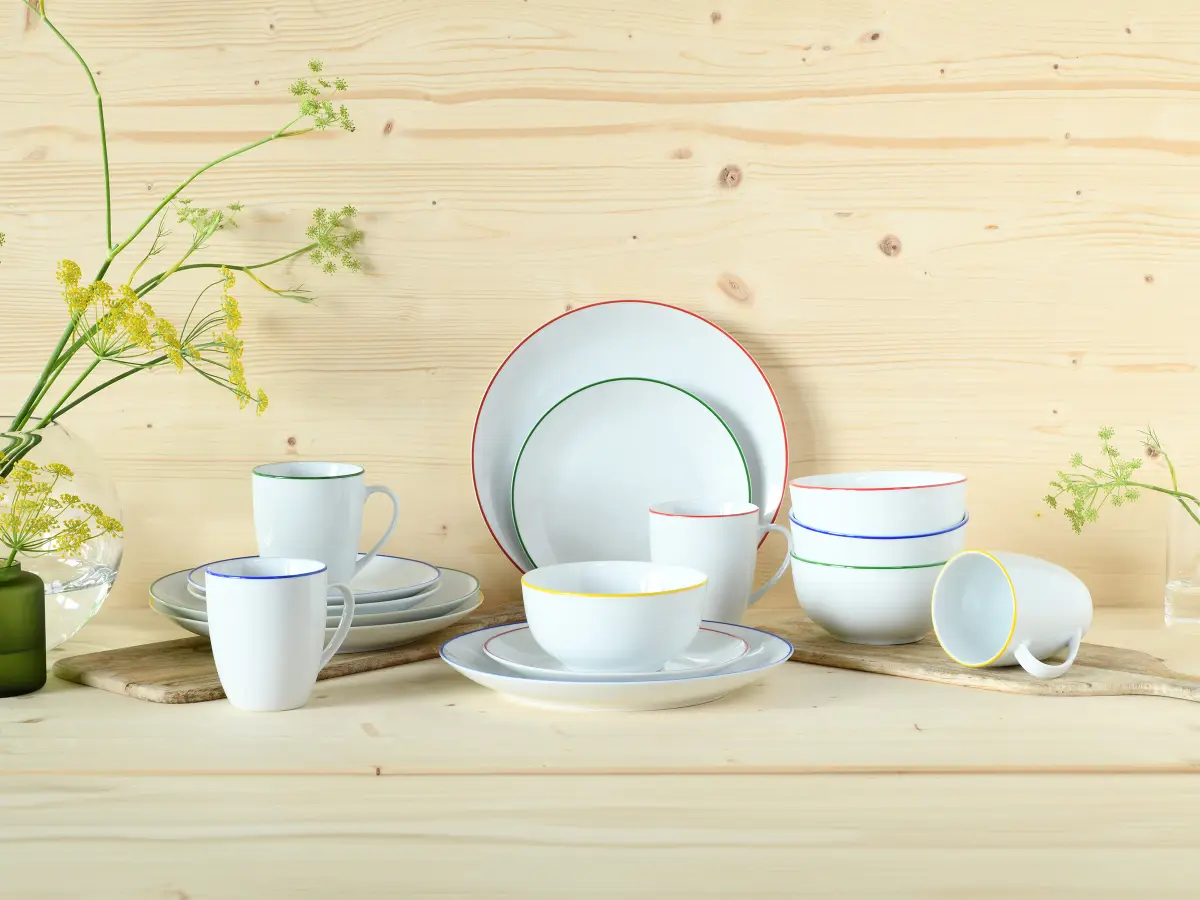Kombiservice Color Line | Mehrfarbig