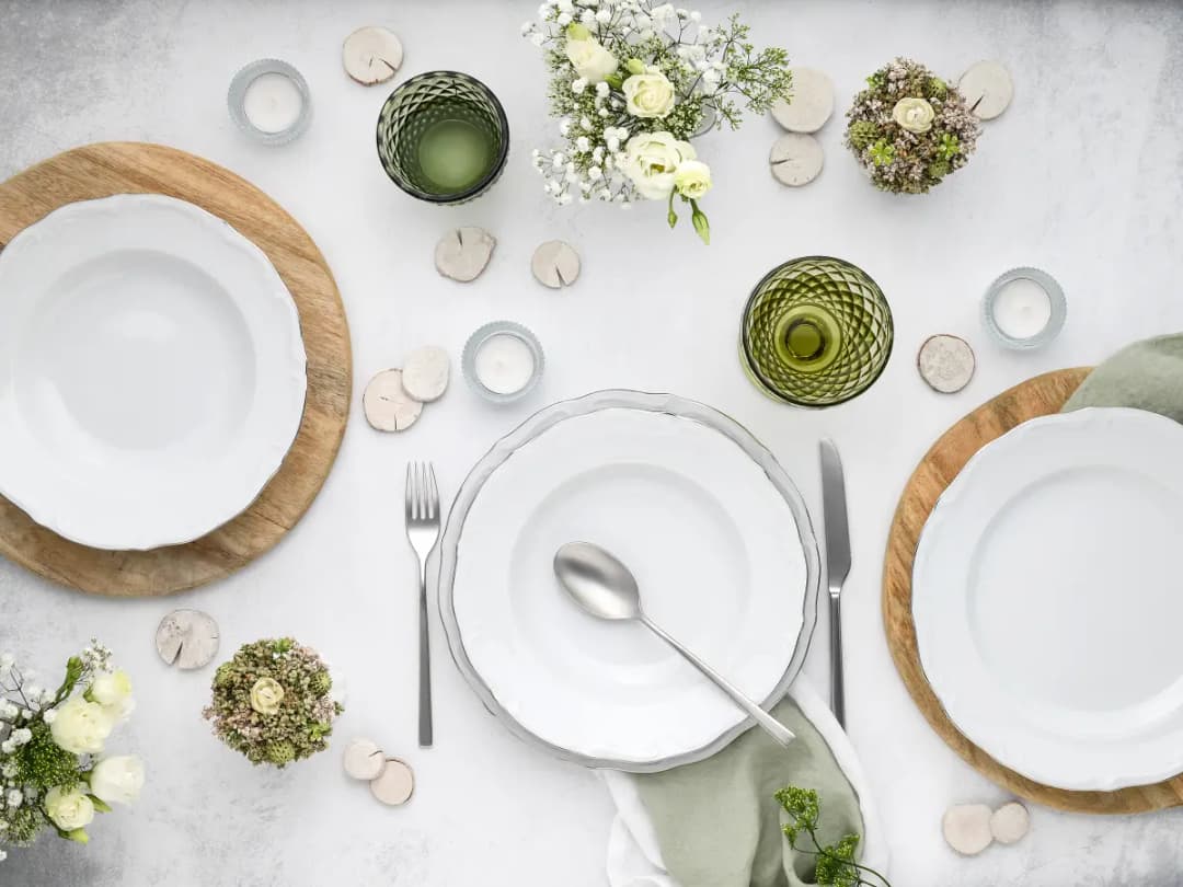 Creatable Maria Theresia Tafelservice | Weiß