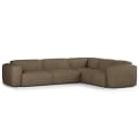 Ecksofa Helay | Braun