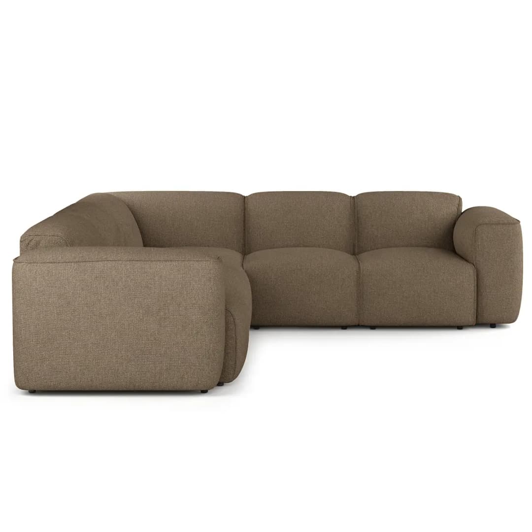 Ecksofa Helay | Braun