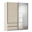 rauch Orange Schwebetürenschrank Elara 181cm Beige/Champagner mit