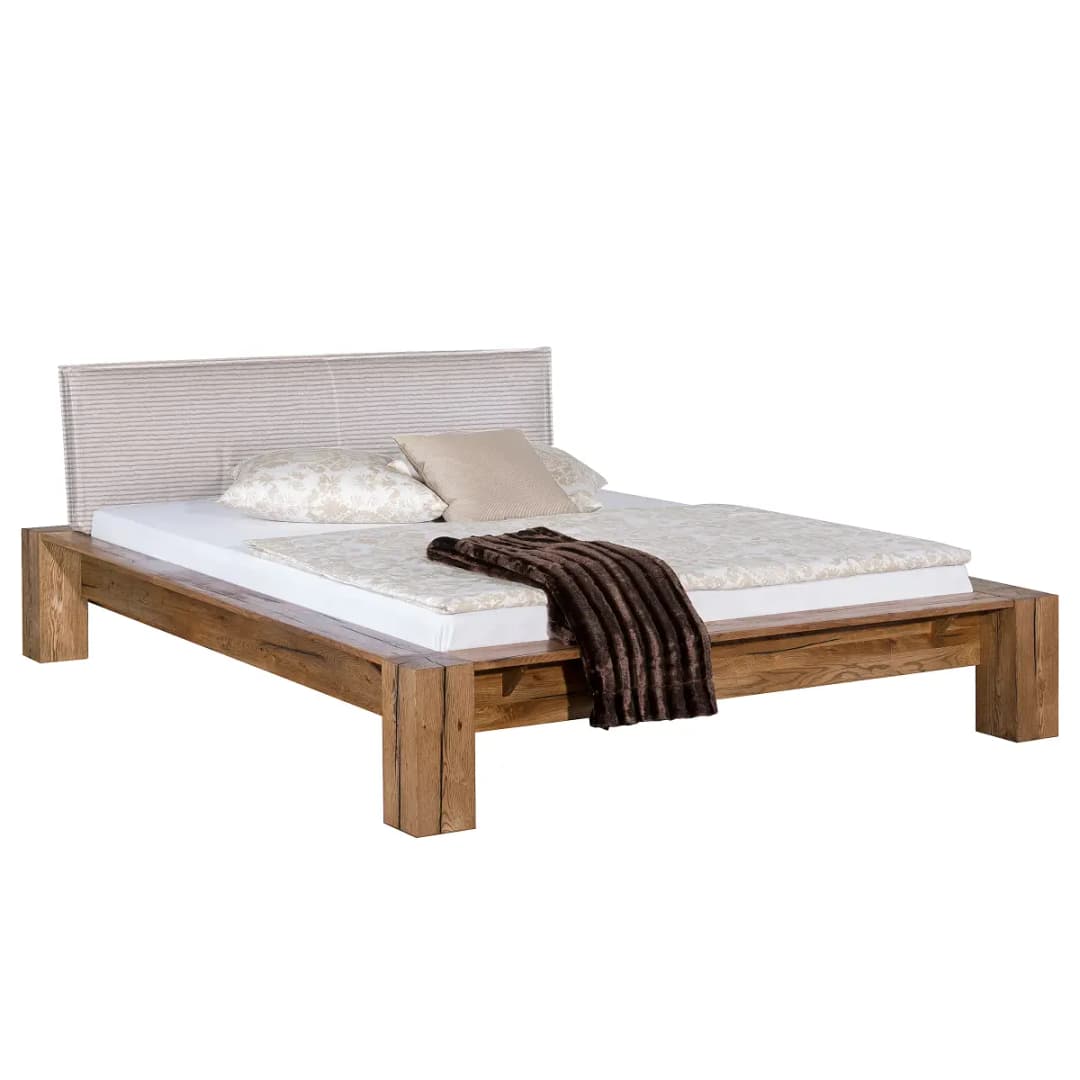 Massivholzbett Cordoba 160 x 200cm | Braun