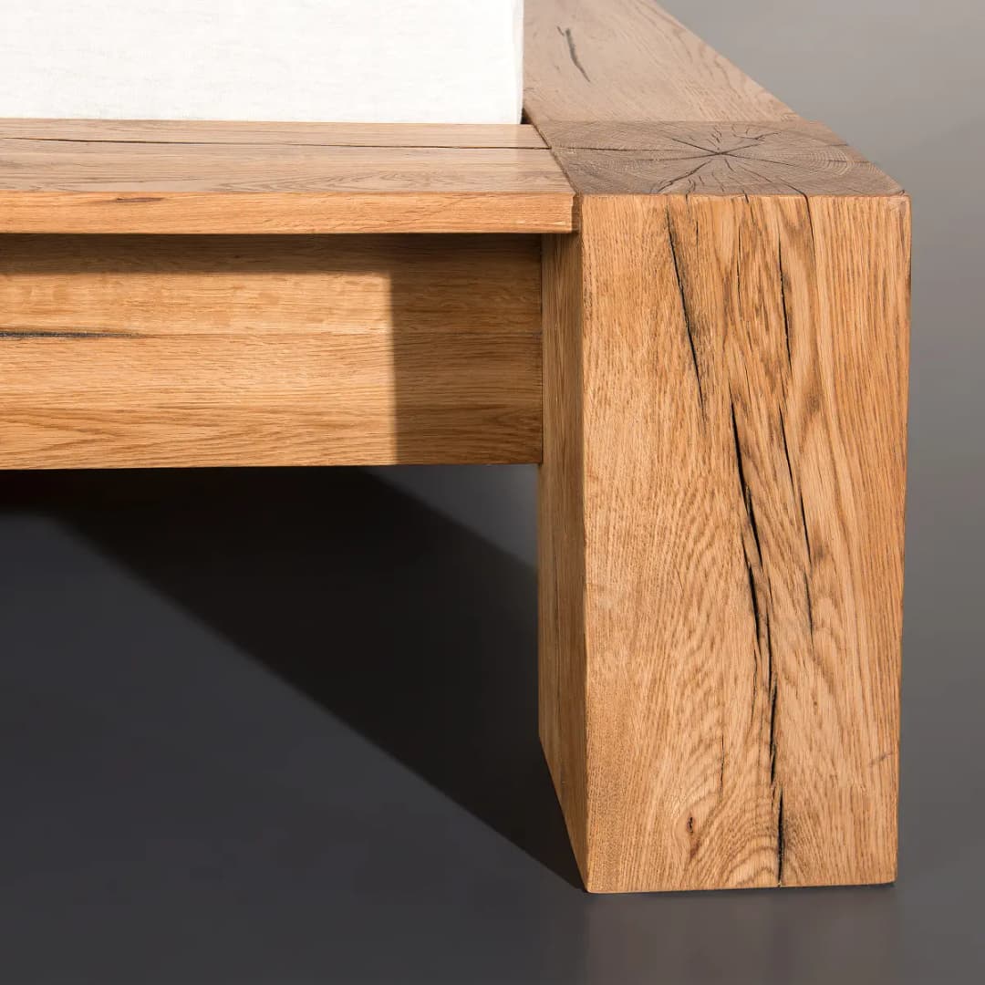 Massivholzbett Cordoba 160 x 200cm | Braun