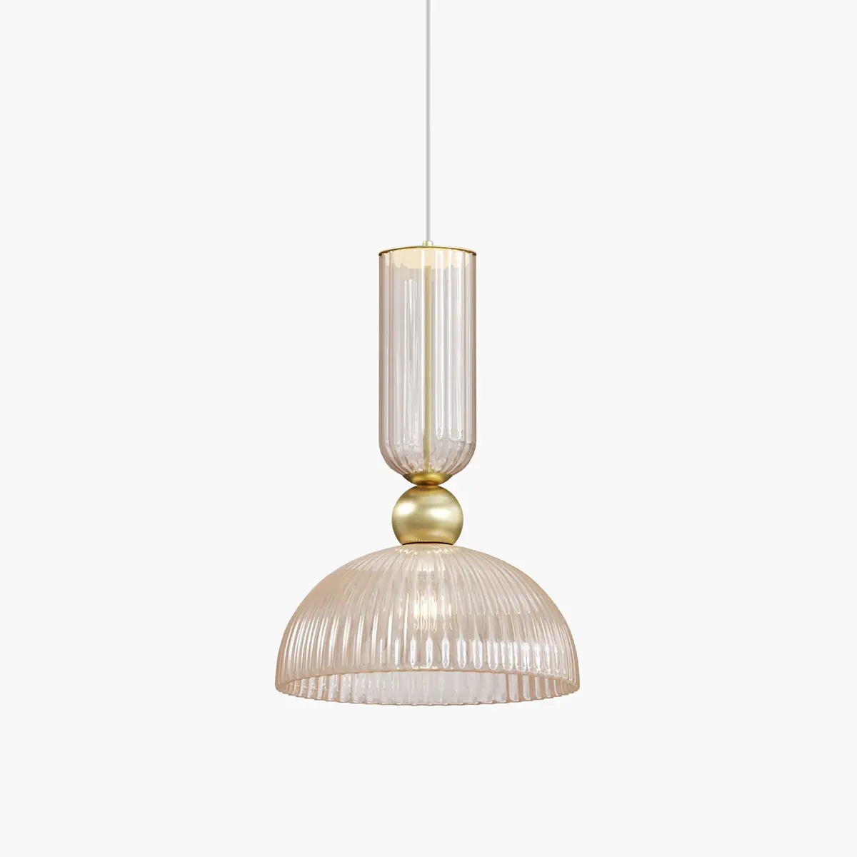 LED-Pendelleuchte Antic | Gold