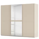 rauch Black Schwebetürenschrank Scale 271cm Beige/Champagner mit