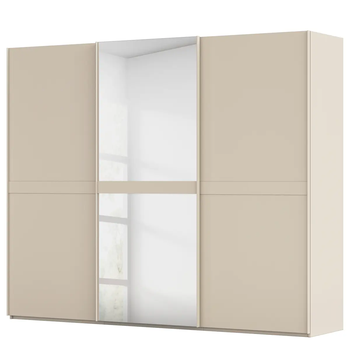 rauch Black Schwebetürenschrank Scale 271cm Beige/Champagner mit