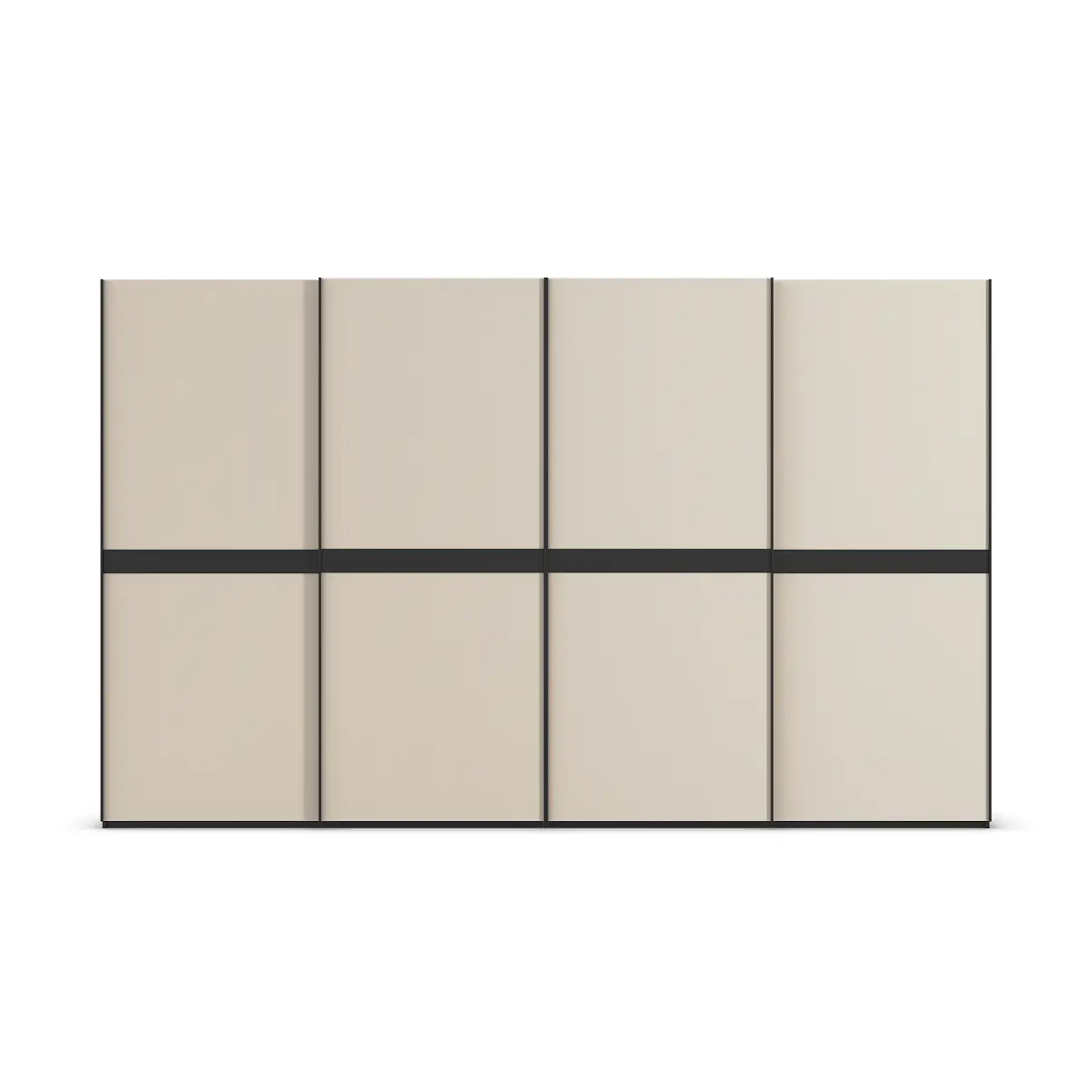 rauch Black Schwebetürenschrank Scale | Mehrfarbig
