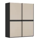 Schwebetürenschrank Scale | Mehrfarbig