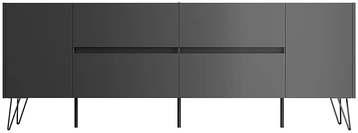 Posseik Sideboard Industrial | Mehrfarbig